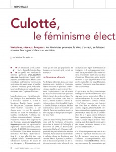 Dans La Gazette des femmes de novembre-décembre 2009